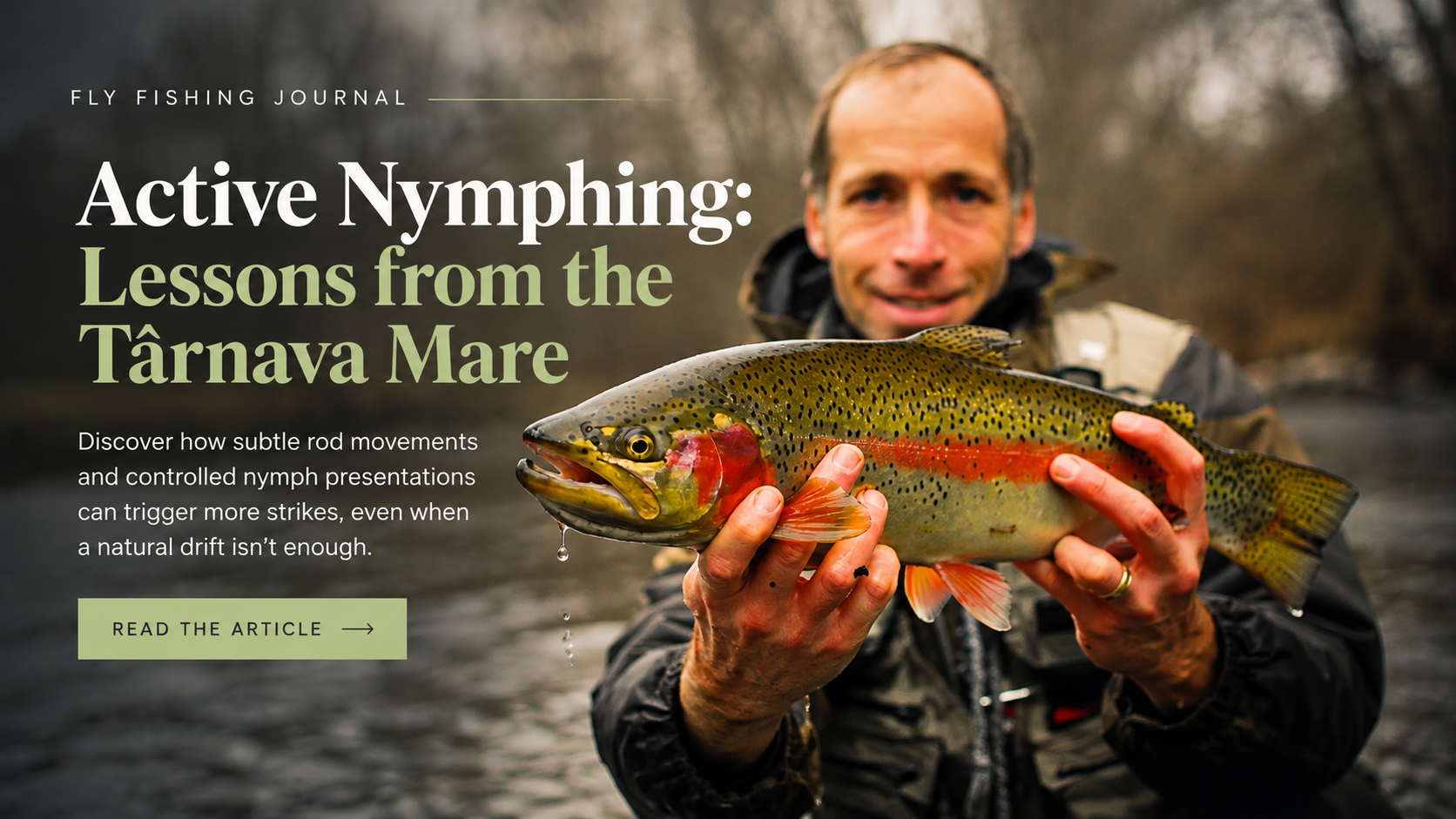 Active Nymphing: Lessons from the Târnava Mare Active Nymphing: Lessons from the Târnava Mare